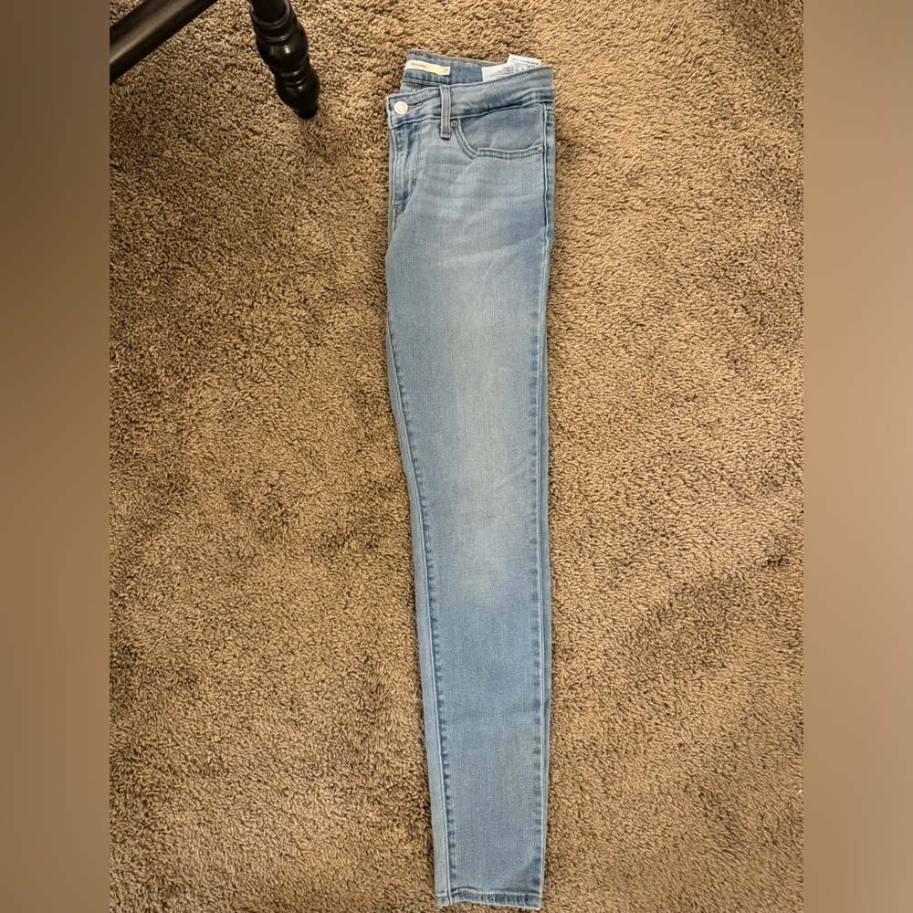 Levi's Women's Skinny Jeans in Light Blue